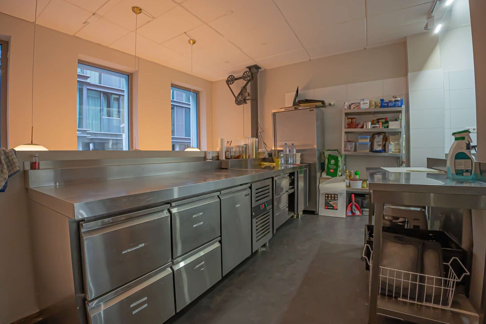Arbeitsbereich im Obergeschoss