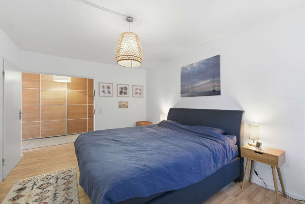 Schlafzimmer im Souterrain