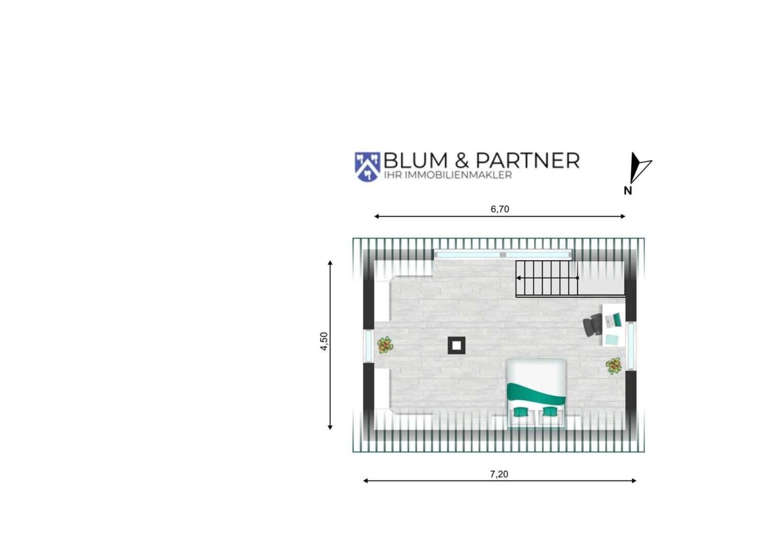 Grundriss Dachgeschoss