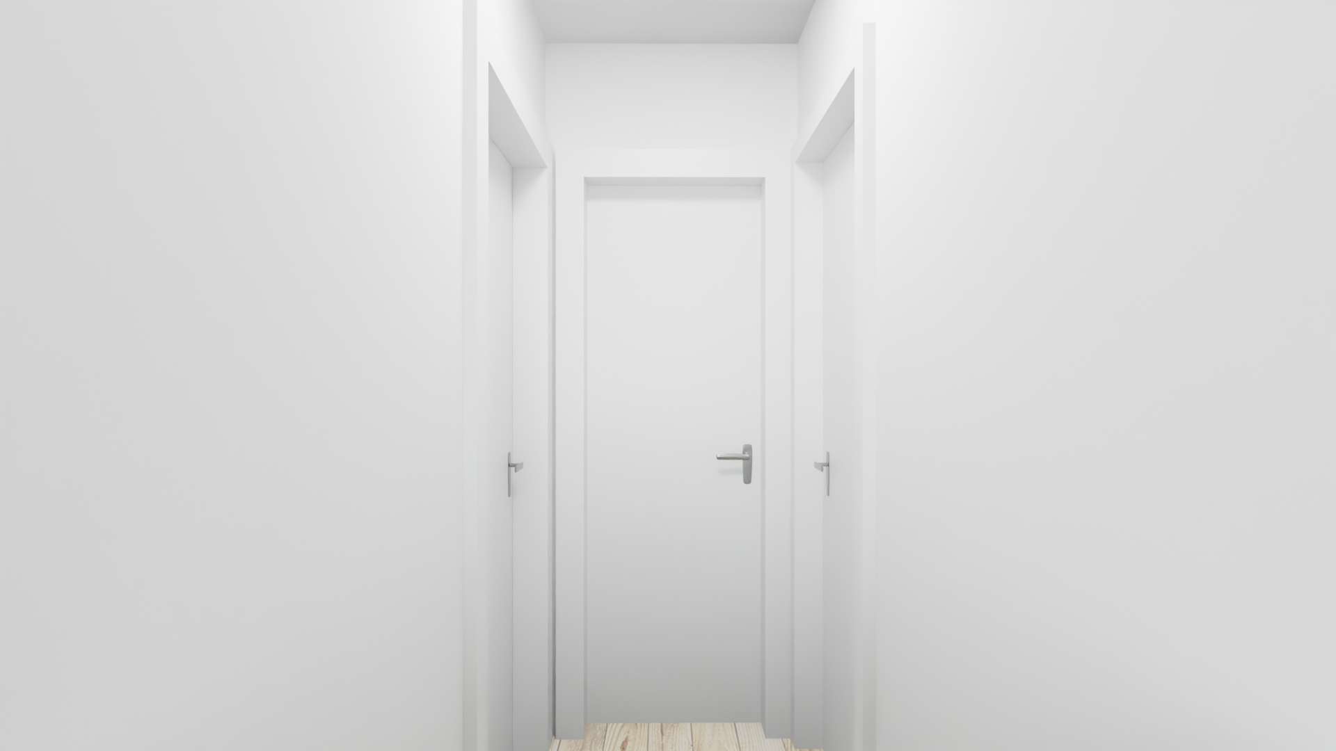 Diele Obergeschoss visualisiert