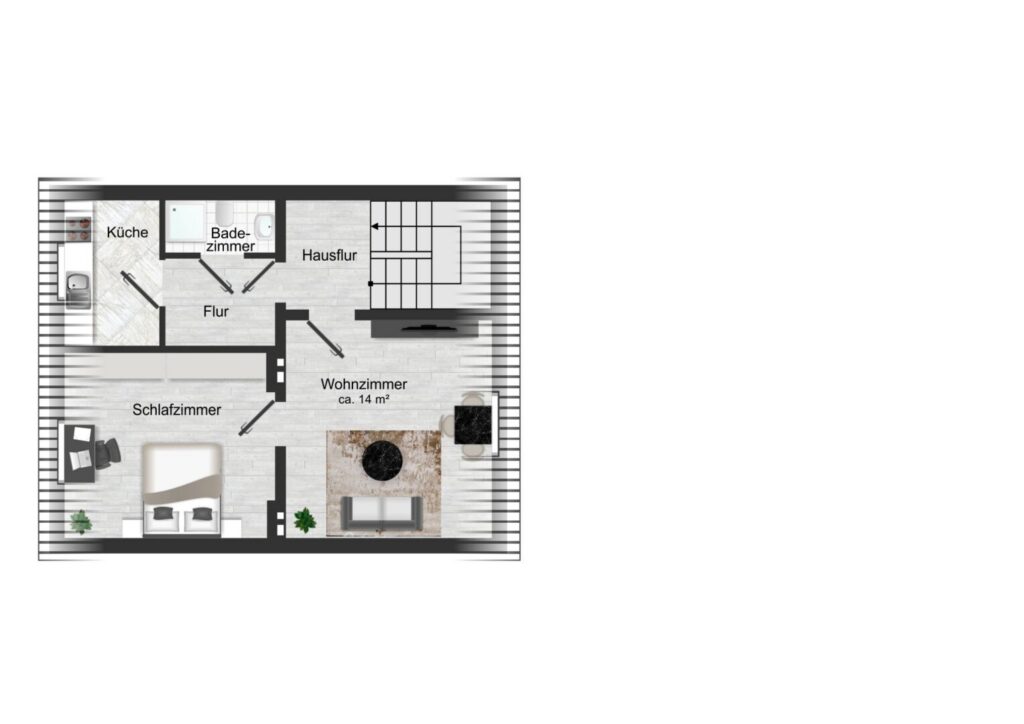 Grundriss Dachgeschoss