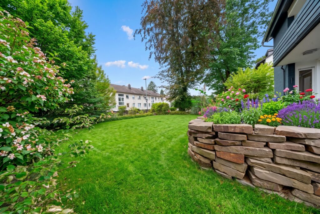 Garten KI-generiert