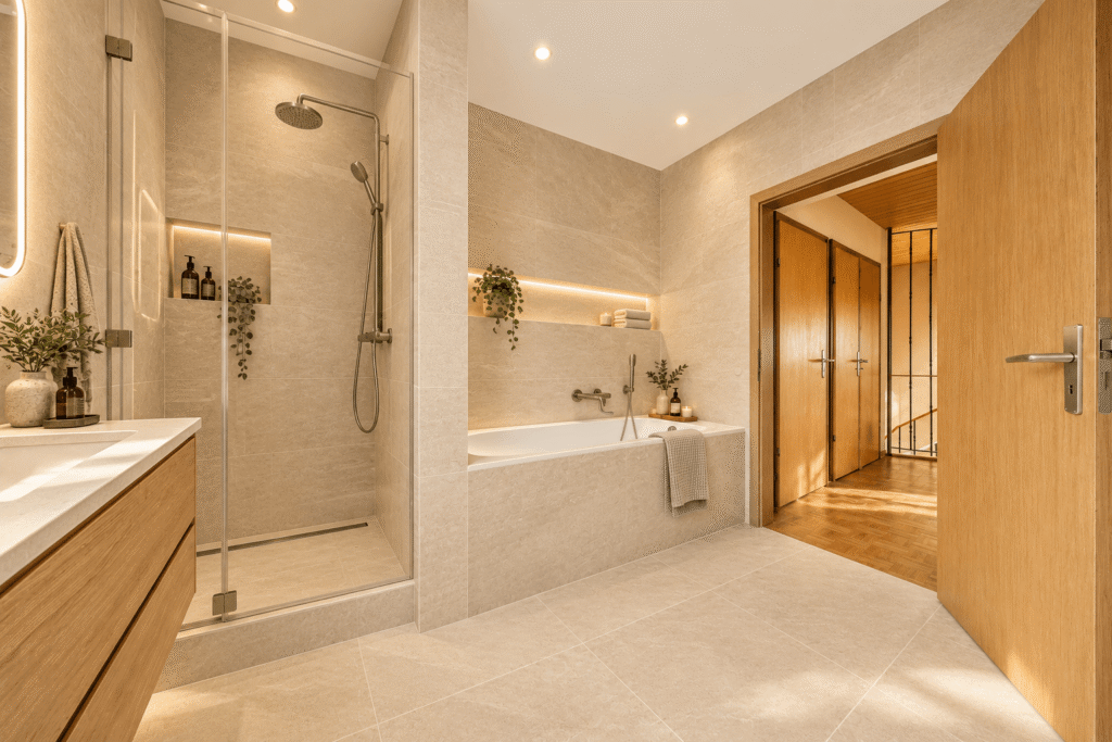 Badezimmer KI-generiert