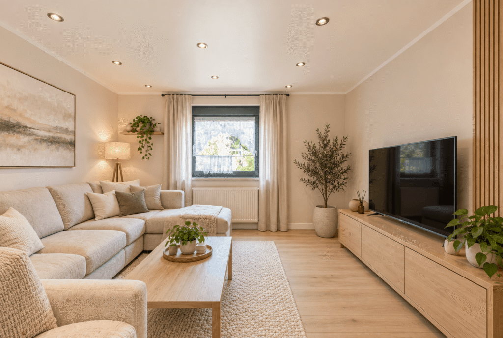 Wohnzimmer (visualisiert)