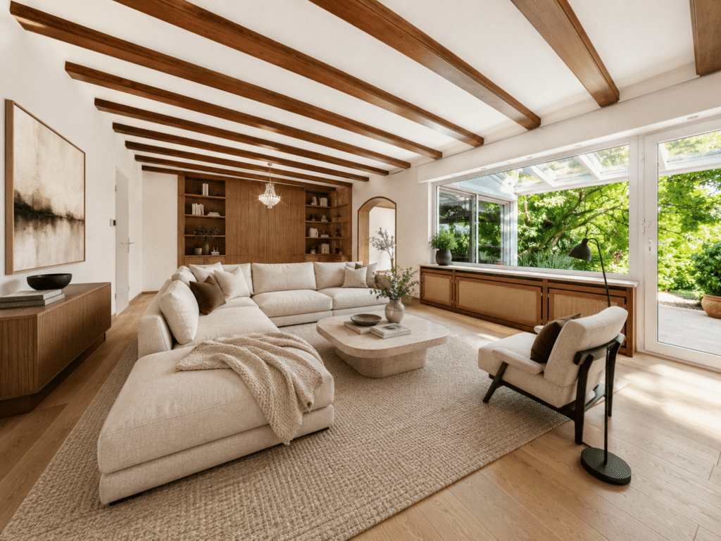 Wohnzimmer visualisiert