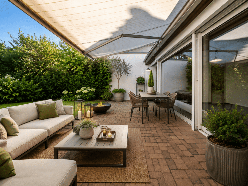 Terrasse visualisiert