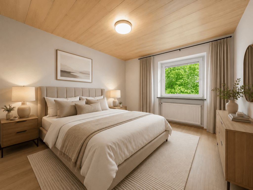 Schlafzimmer visualisiert