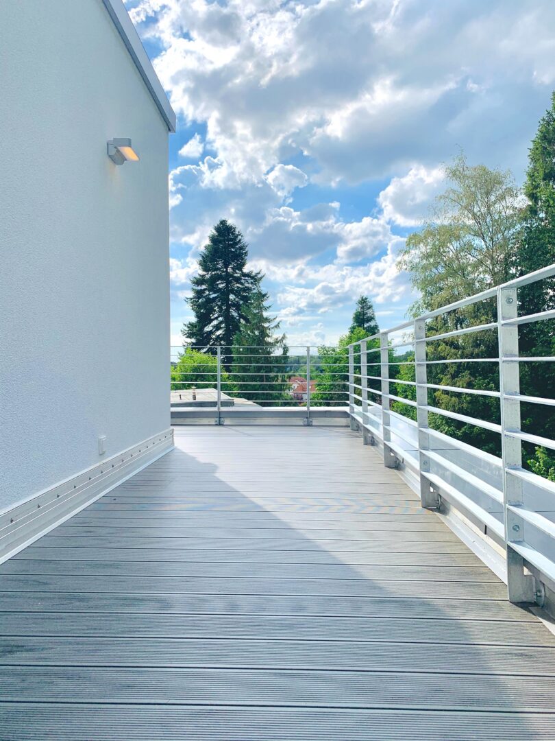 Dachterrasse mit Panoramablick