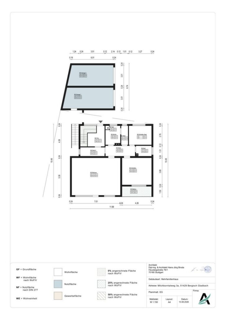 Grundriss Erdgeschoss