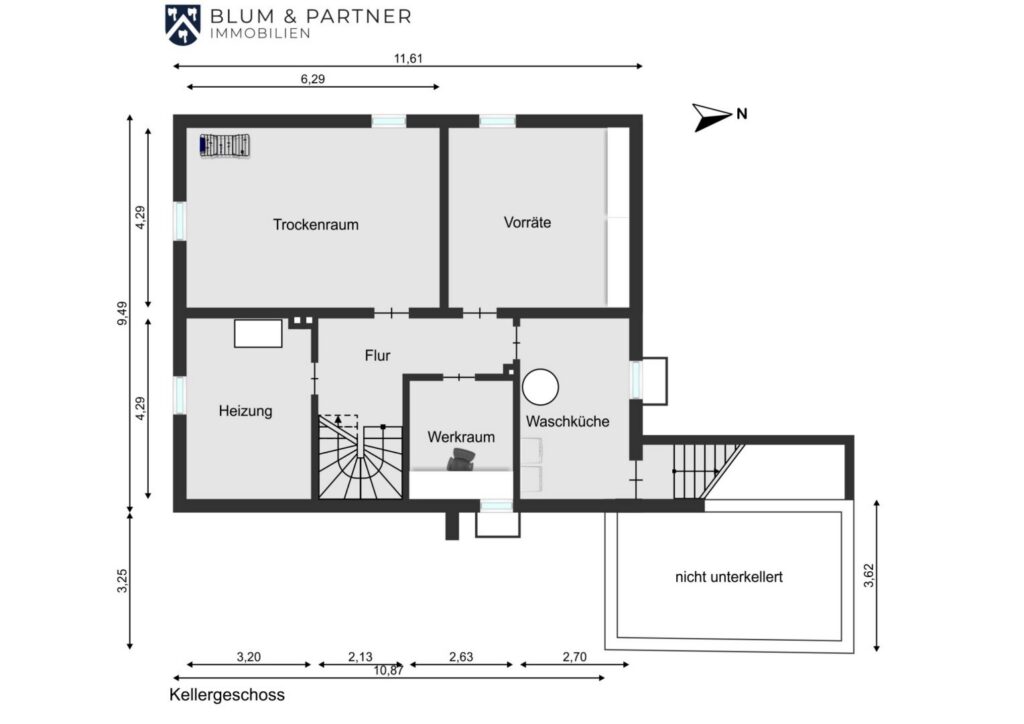 Grundriss Kellergeschoss