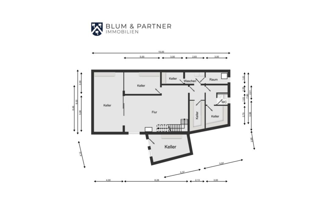 Grundriss Untergeschoss