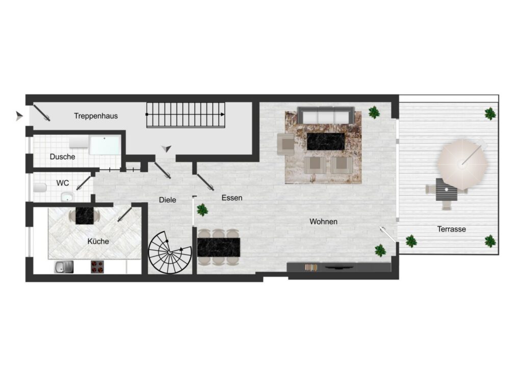 Grundriss Erdgeschoss