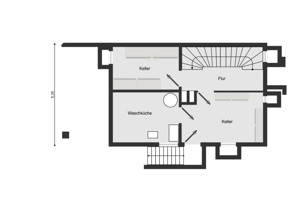 Grundriss Kellergeschoss