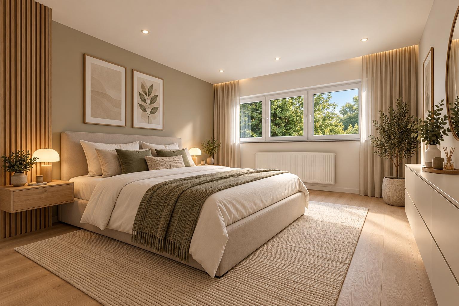 Schlafzimmer 2 KI-generiert