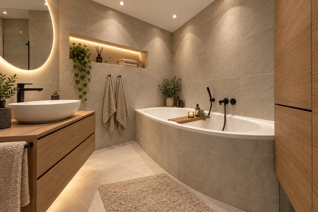 Badezimmer KI-generiert